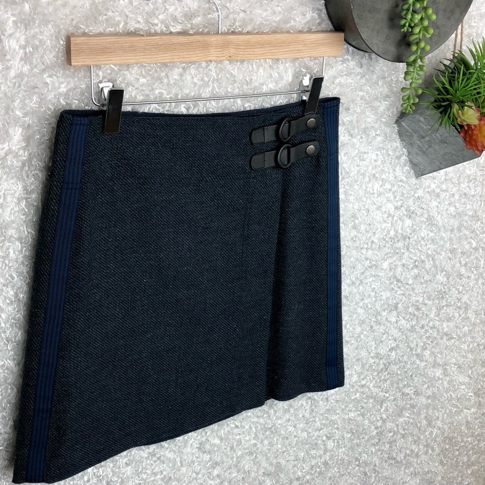 Prana Navy Blue Wrap Skirt